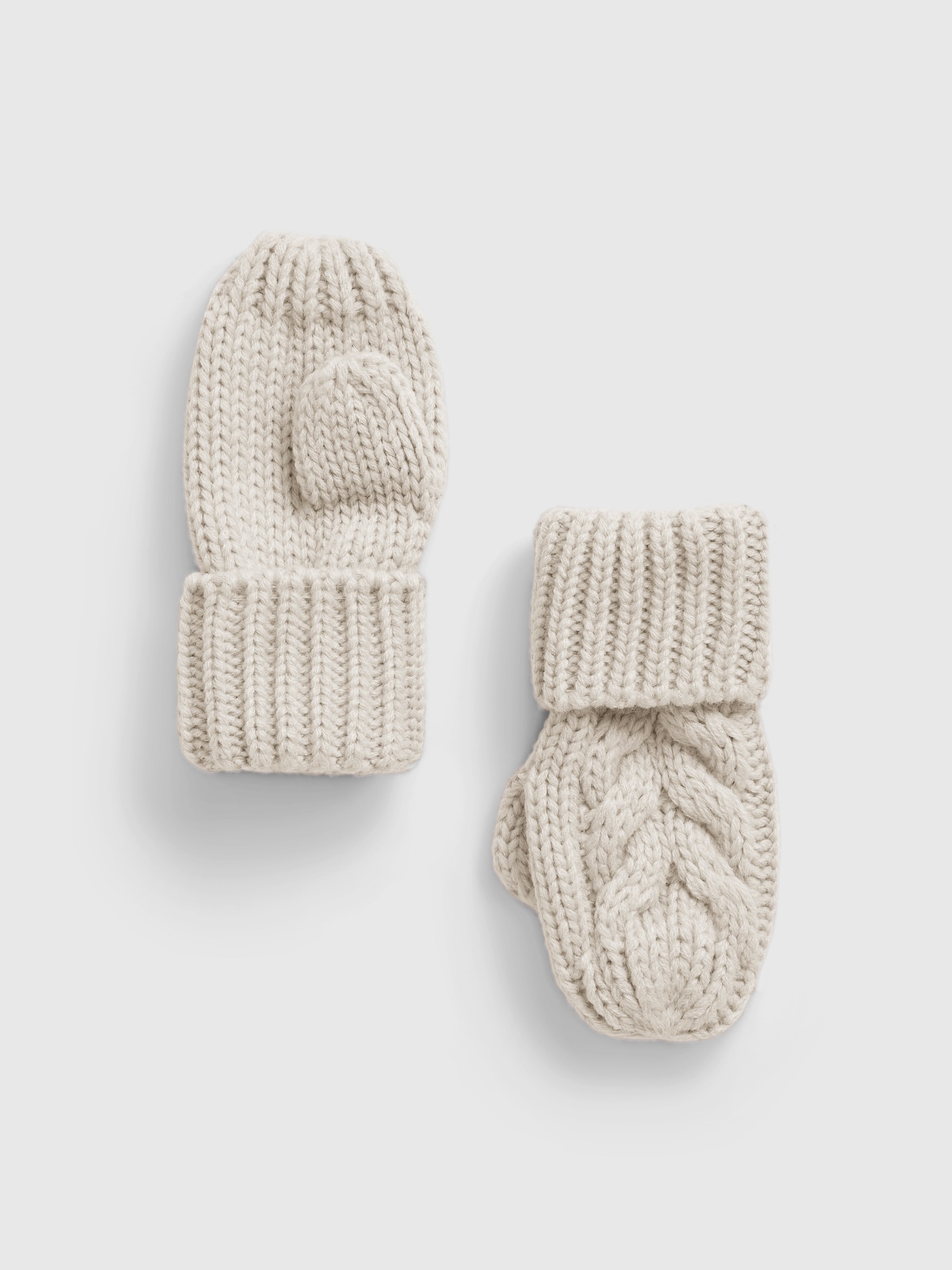 Toddler Cable Knit Mittens Gap