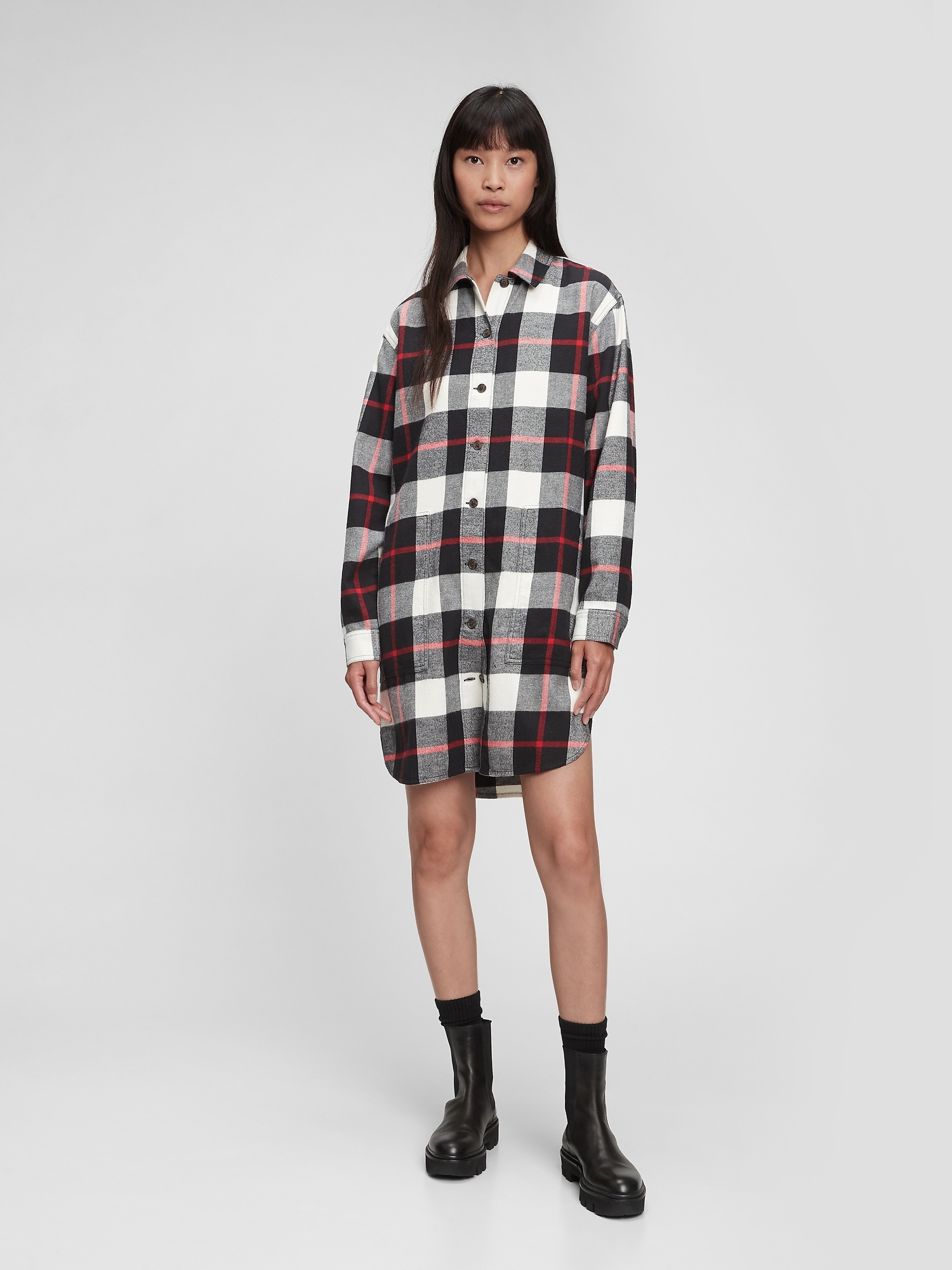 plaid shirt dress canada Big sale - OFF 61%