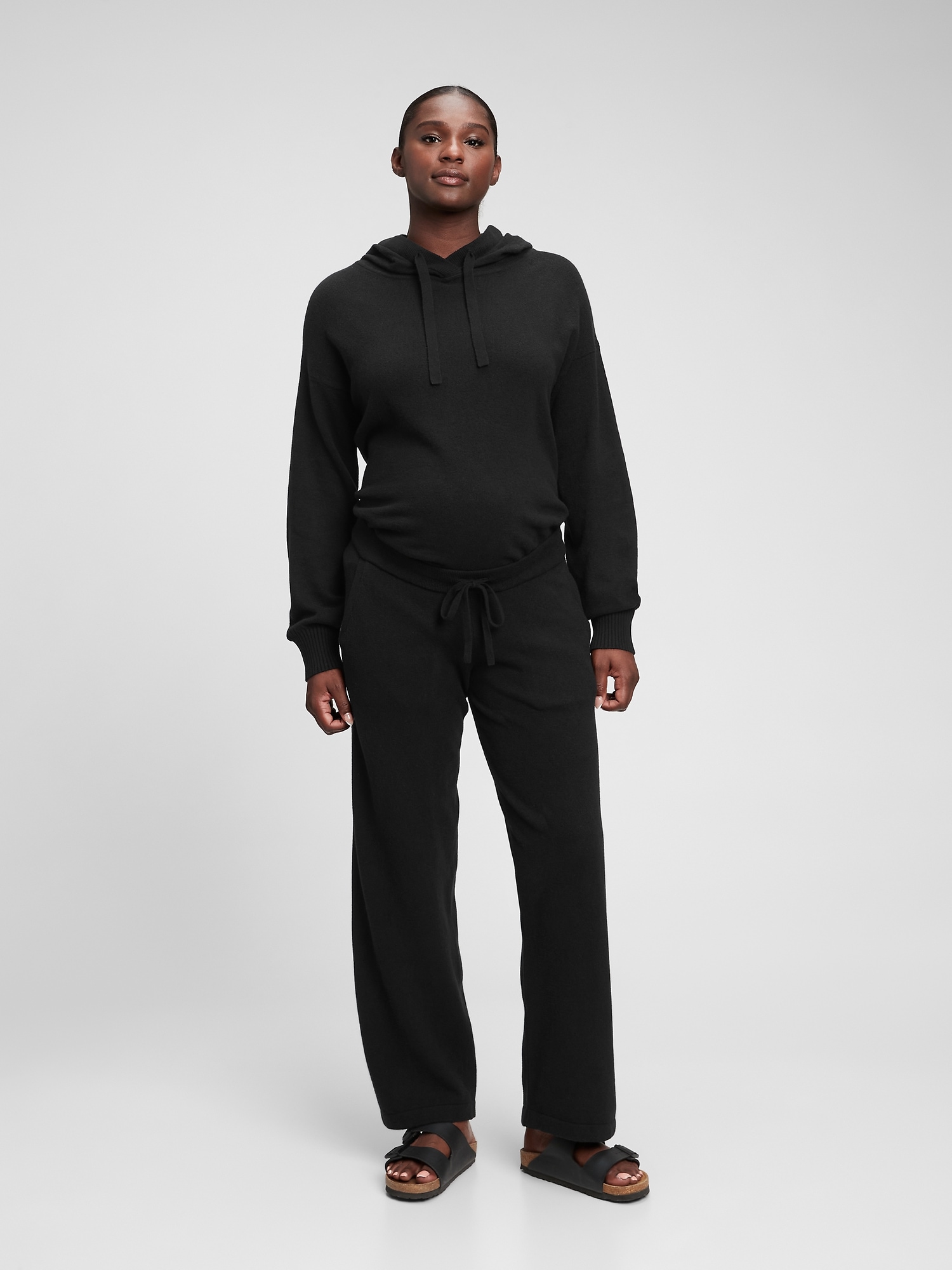 Maternity Softest Sweater Hoodie Gap