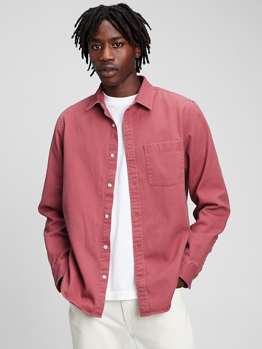Image number 7 showing, Relaxed Twill Shirt