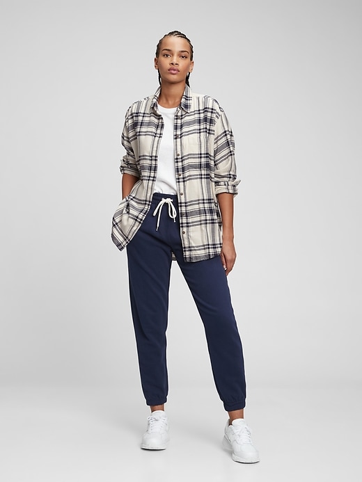 View large product image 1 of 1. Oversized Flannel Shirt