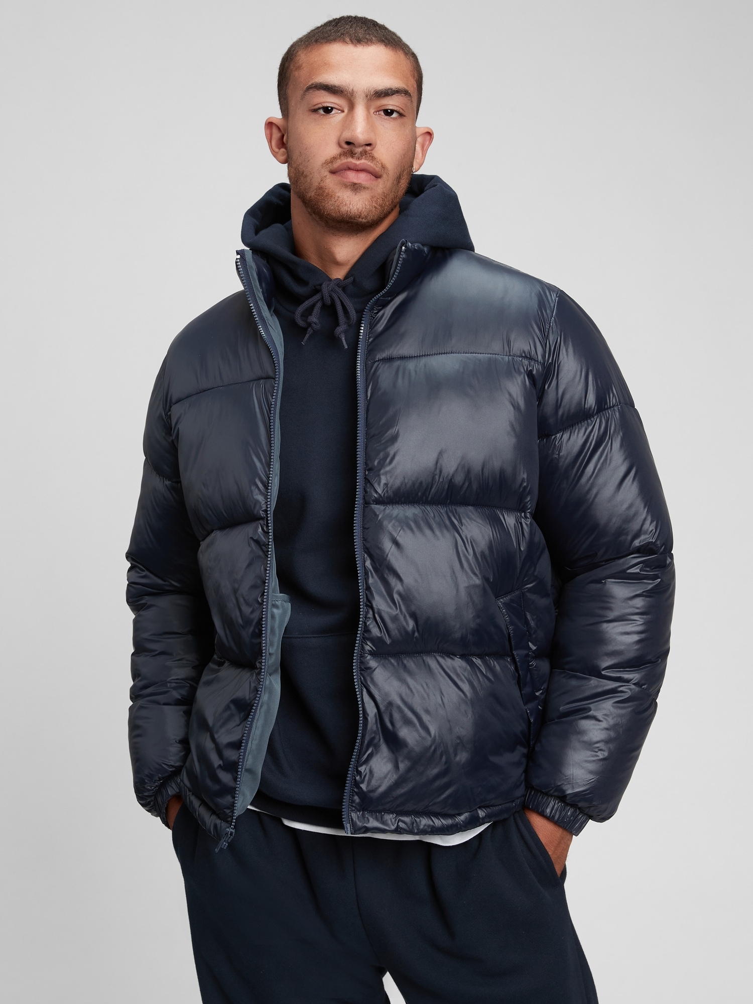 armani quilted down jacket