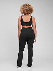 View large product image 8 of 11. GapFit Sky High Rise Power Flare Leggings