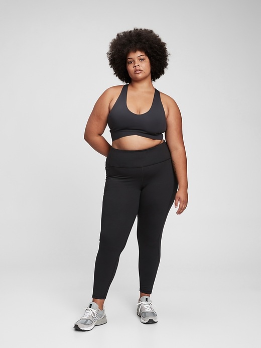 Recycled Brushed Power Leggings | Gap