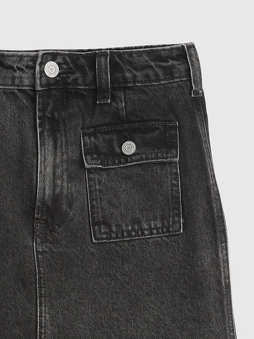 Image number 3 showing, Kids Denim Skirt