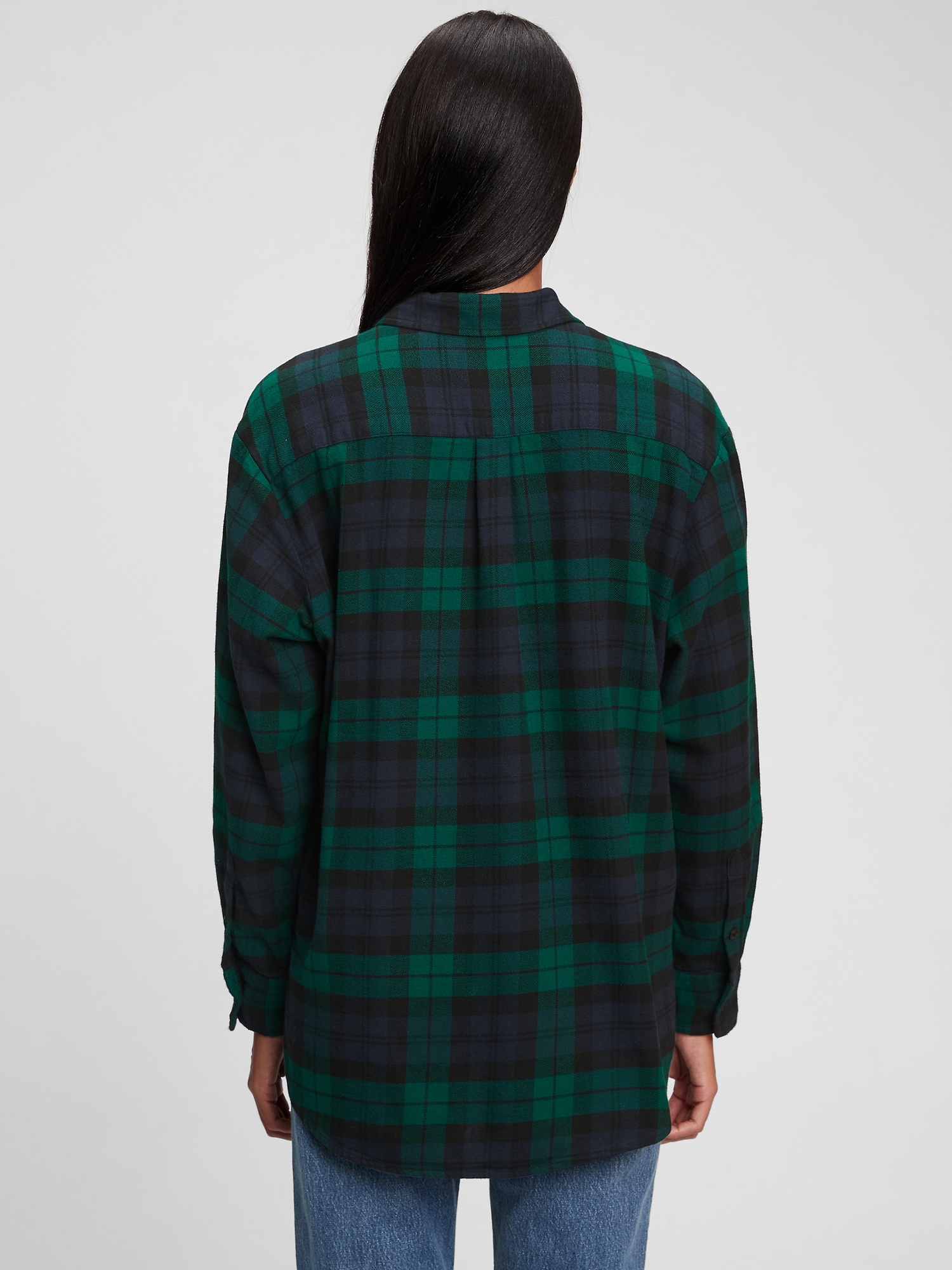 Oversized Flannel Shirt