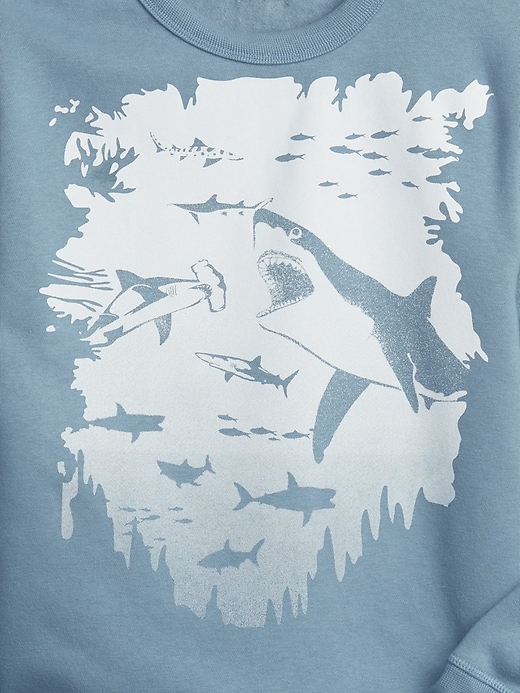 T-shirt Gap Garçon 10-11 Ans Coton Gris à Imprimé Animal, Manches Courtes
