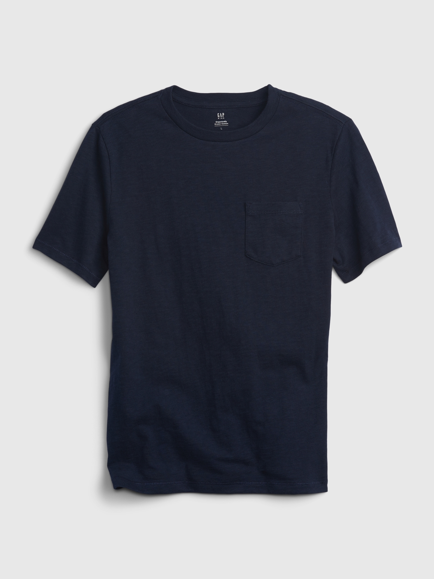Gap Kids Pocket T-Shirt blue. 1