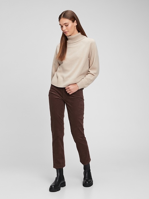 Image number 1 showing, High Rise Vintage Slim Corduroy With Washwell