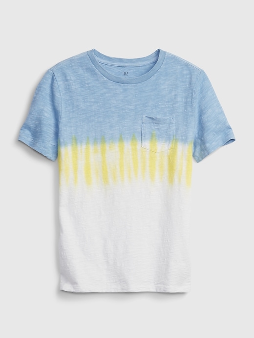 Image number 1 showing, Kids Organic Cotton Pocket T-Shirt