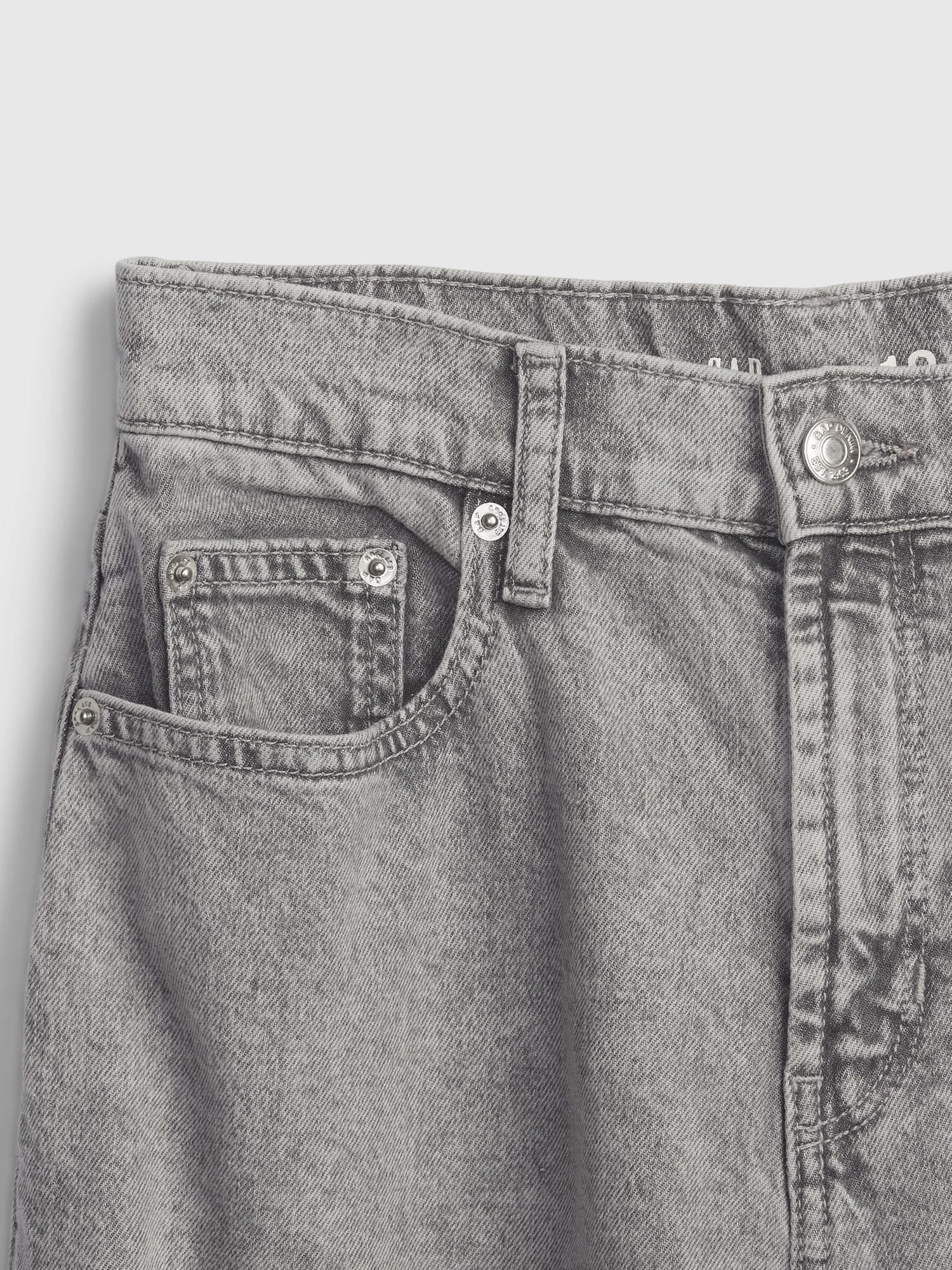 Teen Sky-High Rise Mom Jeans | Gap