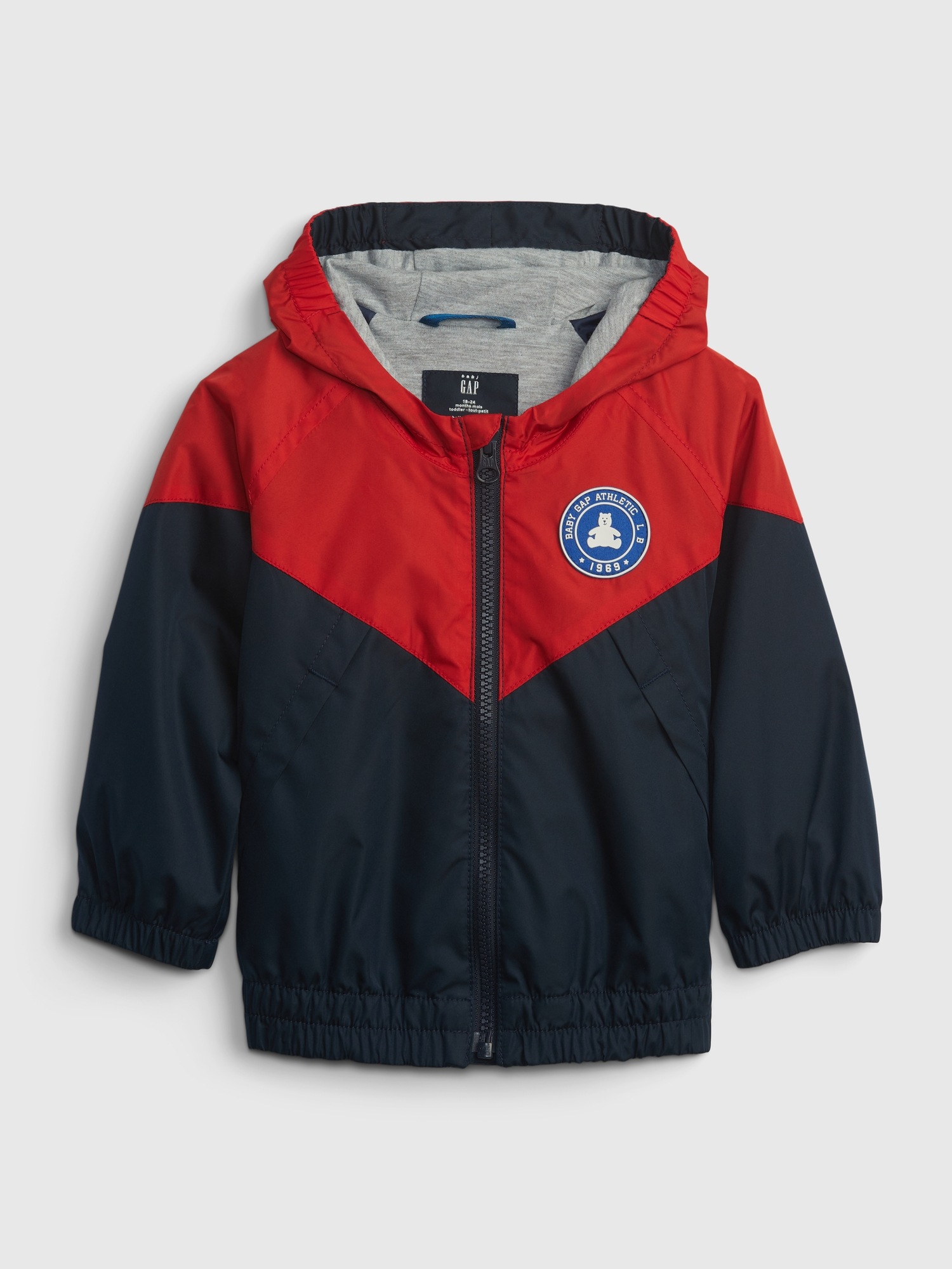 jersey lined rain jacket