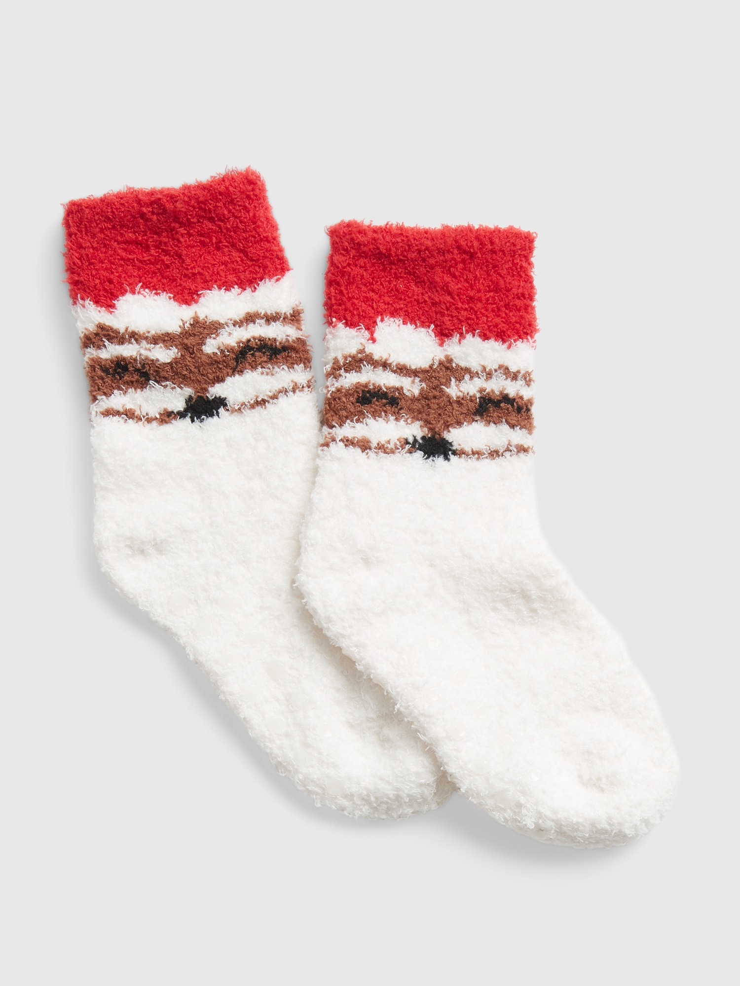Toddler Cozy Santa Socks Gap