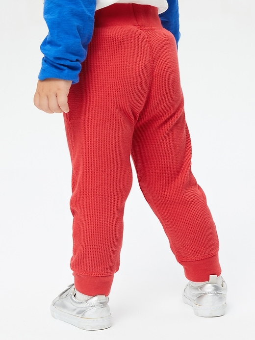 Image number 2 showing, Baby 100% Organic Cotton Mix and Match Waffle-Knit Joggers