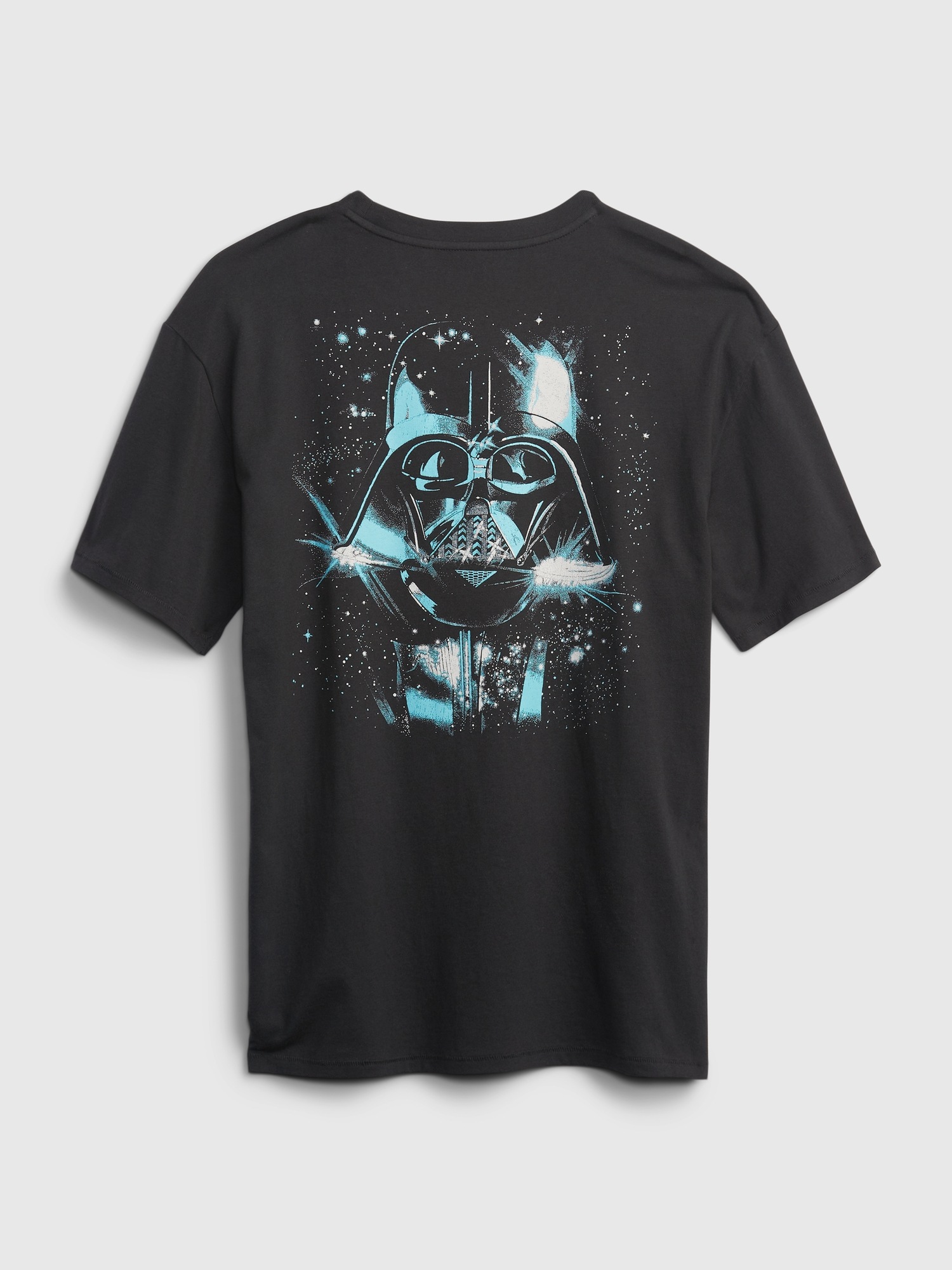 Gap Teen Girls' Star Wars 100% Organic Cotton Graphic T-Shirt Black Size 8