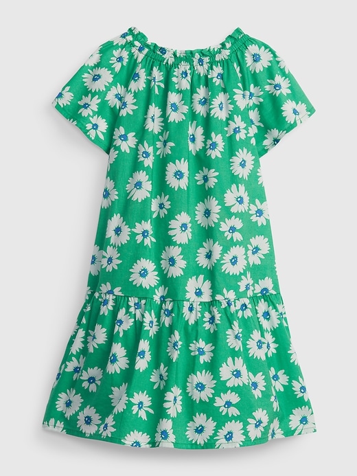 Image number 2 showing, Toddler Floral Ruffle Dress