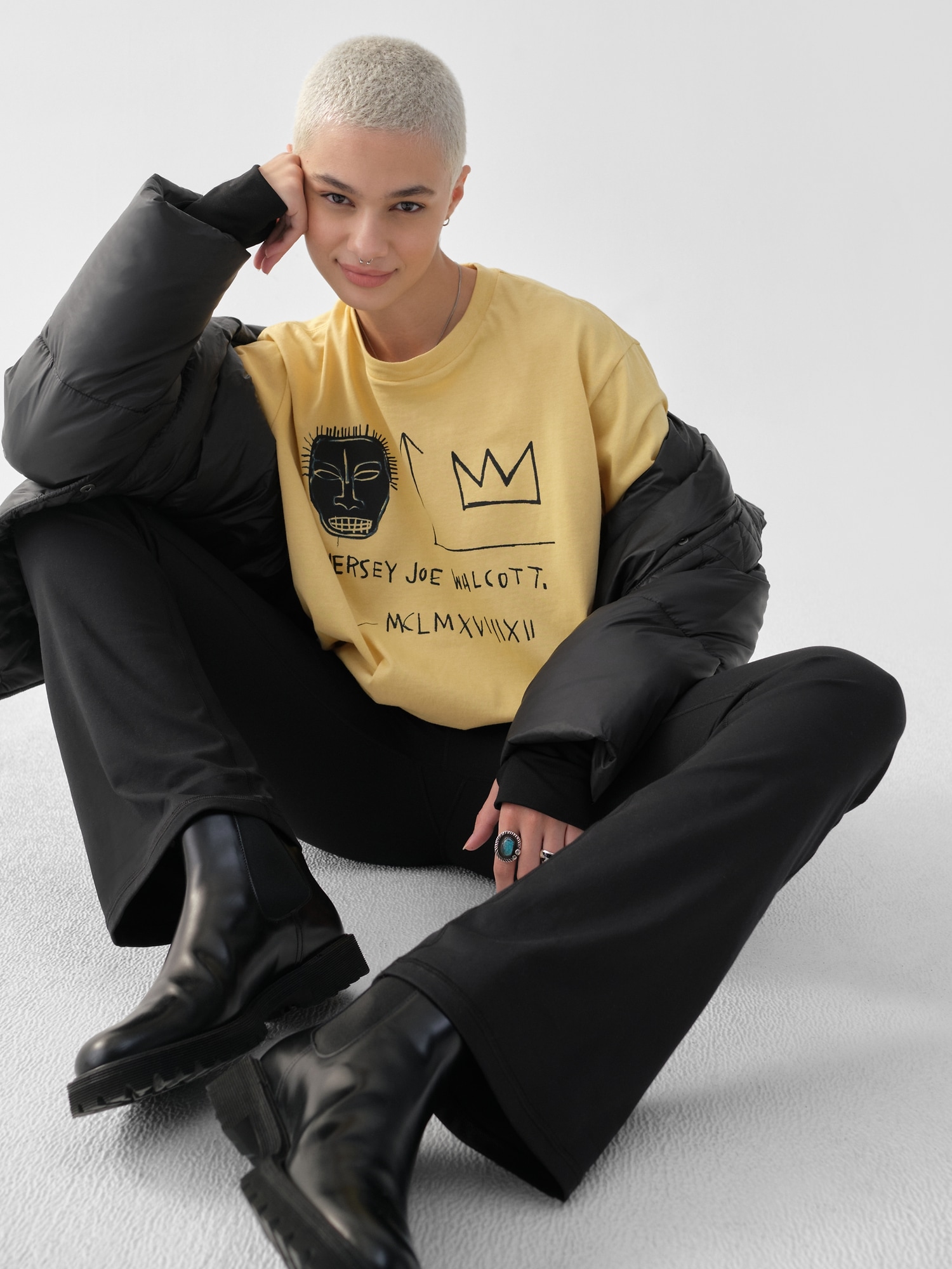 Gap X Jean-Michel Basquiat Graphic Long 