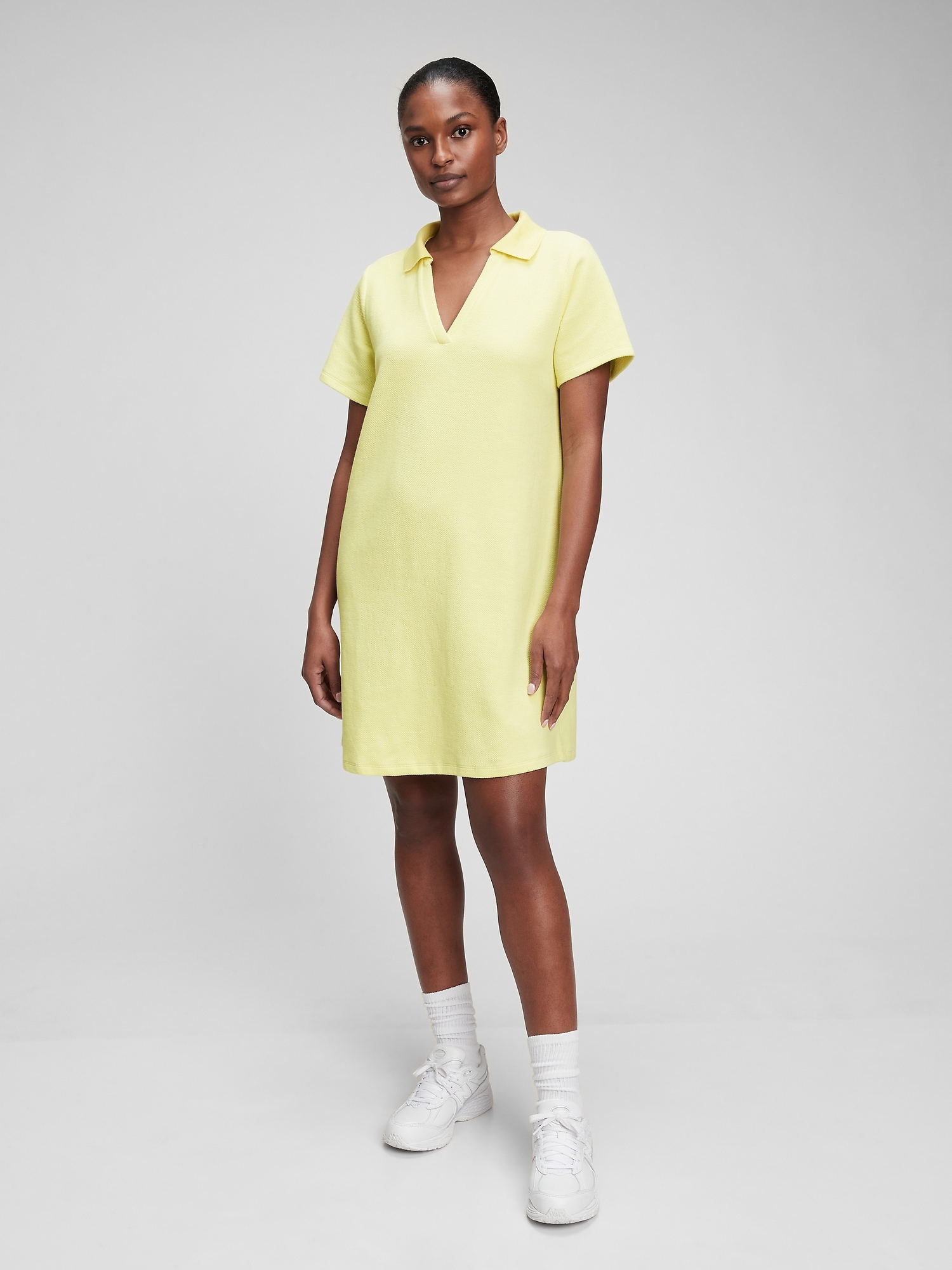 V-Neck Polo Dress | Gap