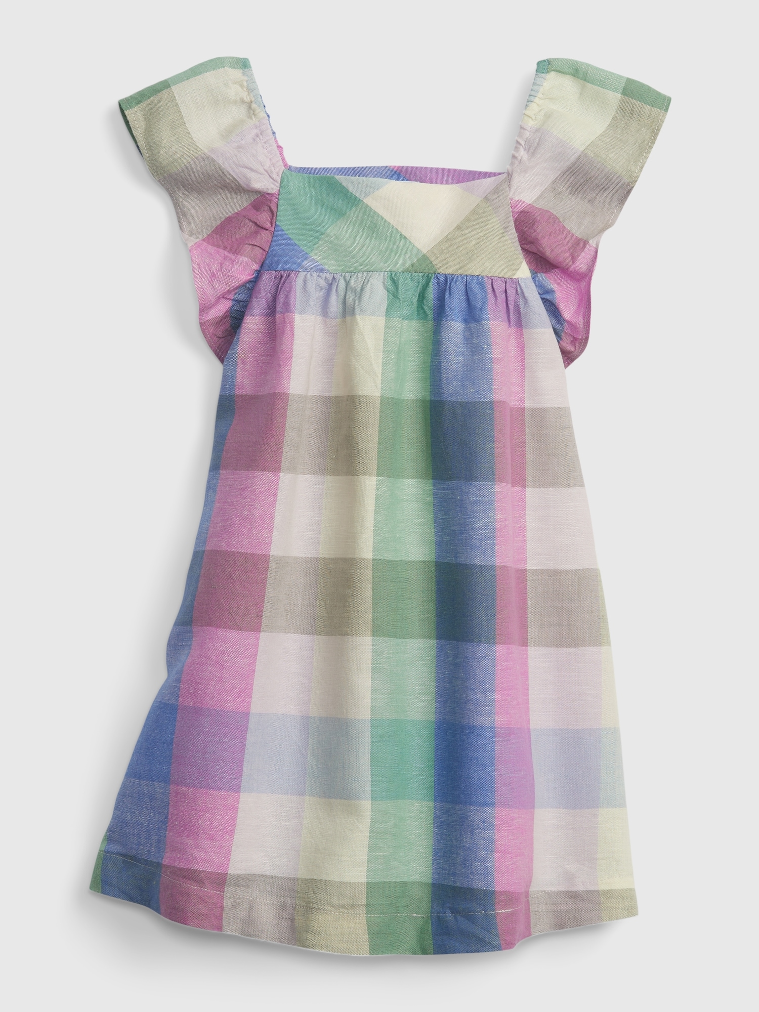 Toddler Plaid Tank Dress