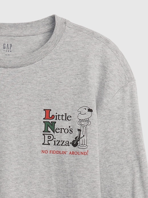 L'image numéro 4 présente T-shirt à imprimé de Home Alone 100 % biologique pour Ado