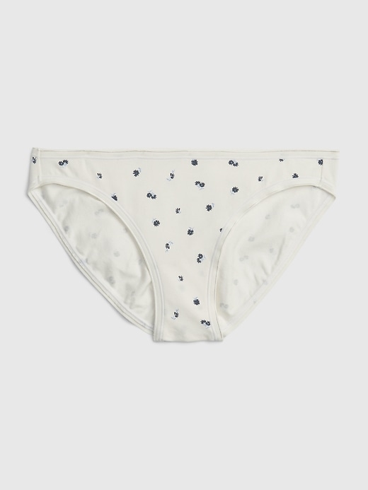 L'image numéro 1 présente Culotte bikini en coton extensible