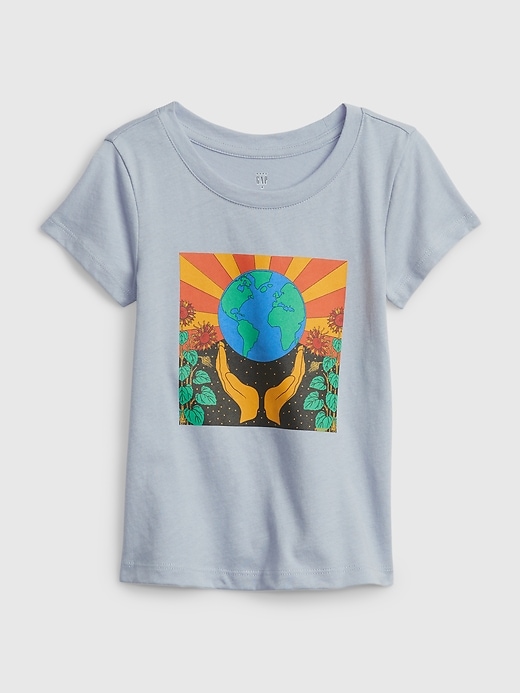 Image number 1 showing, Gap x Yen Ospina Toddler 100% Organic Cotton Graphic T-Shirt