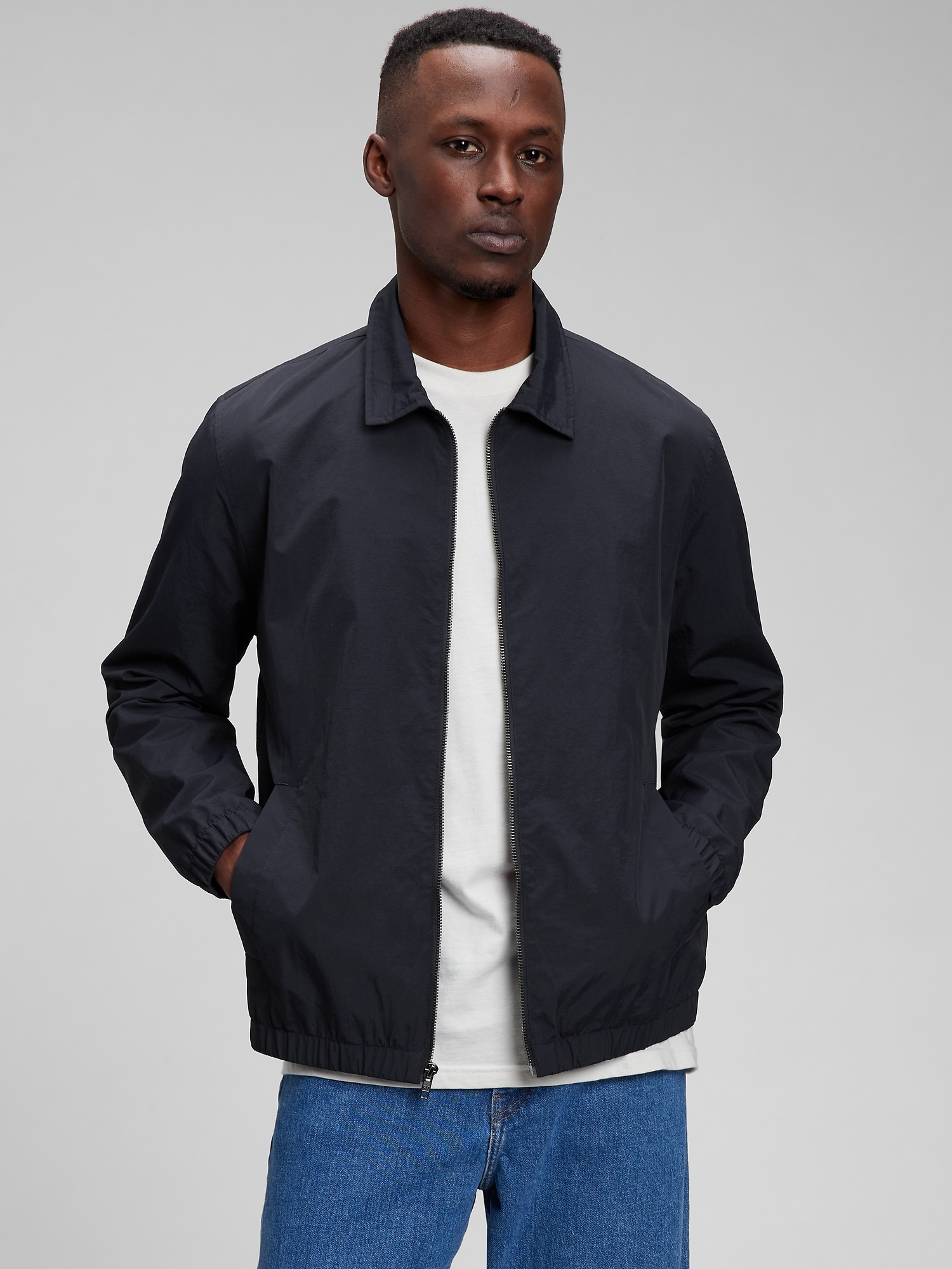 nylon coaches jackets