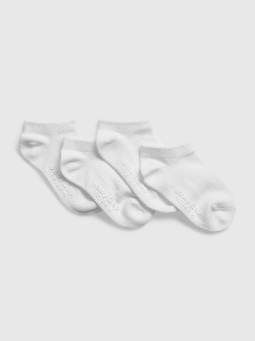 Image number 1 showing, Toddler No Show Socks (4-Pack)