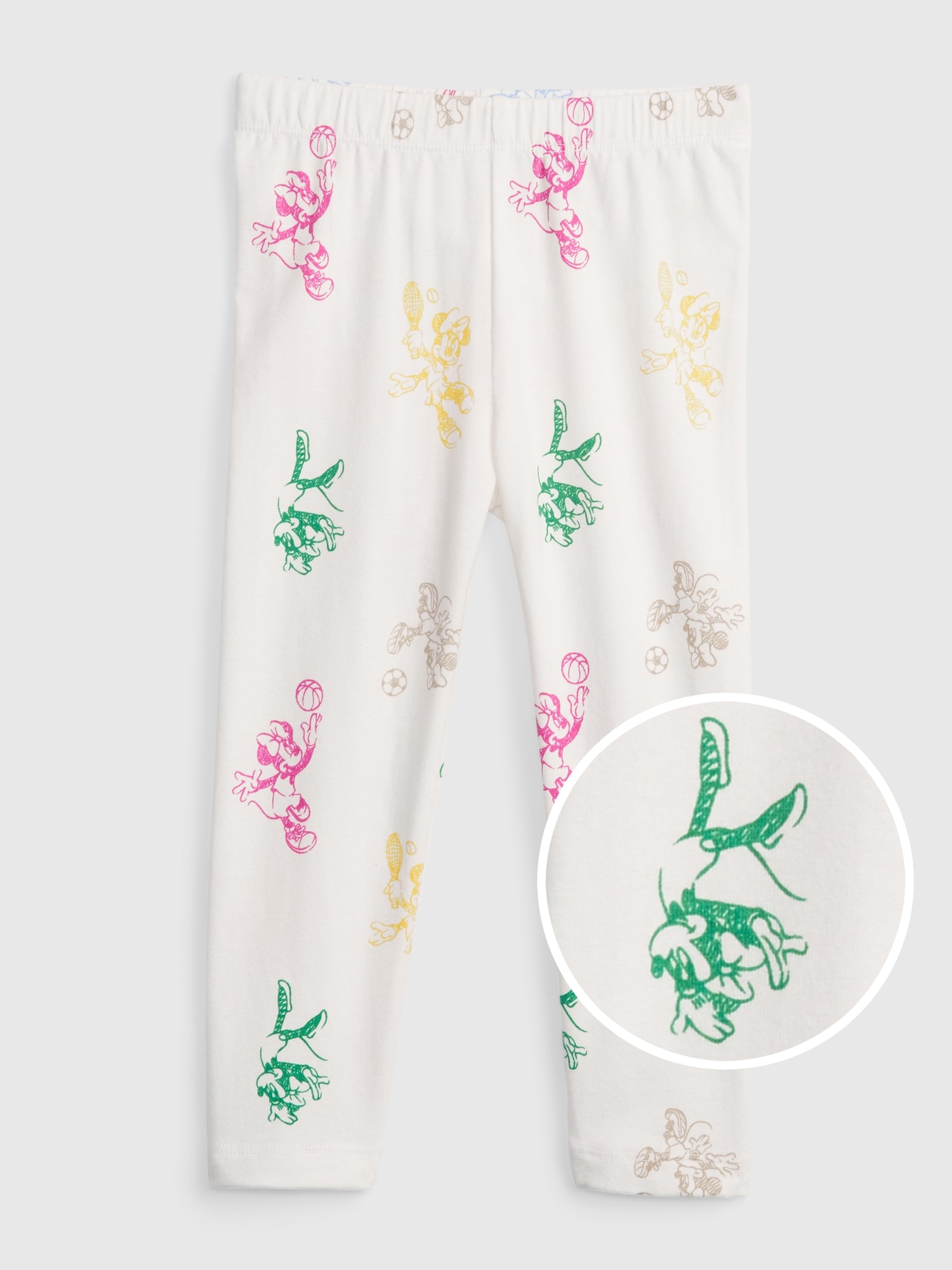 Girls' Leggings - Many Faces of Minnie Mouse