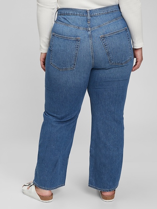 Image number 5 showing, High Rise '90s Loose Jeans in Organic Cotton with Washwell