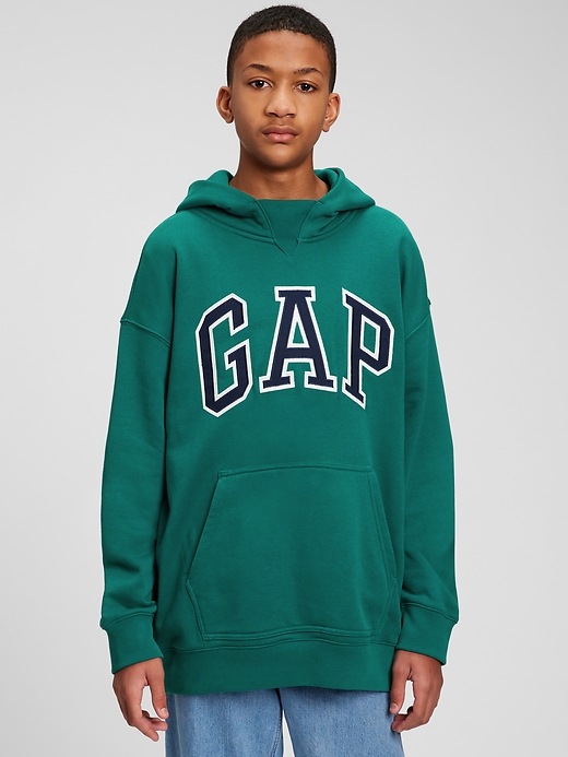 ايصال تصفيق قبضة  Teen Gap Logo Hoodie | Gap