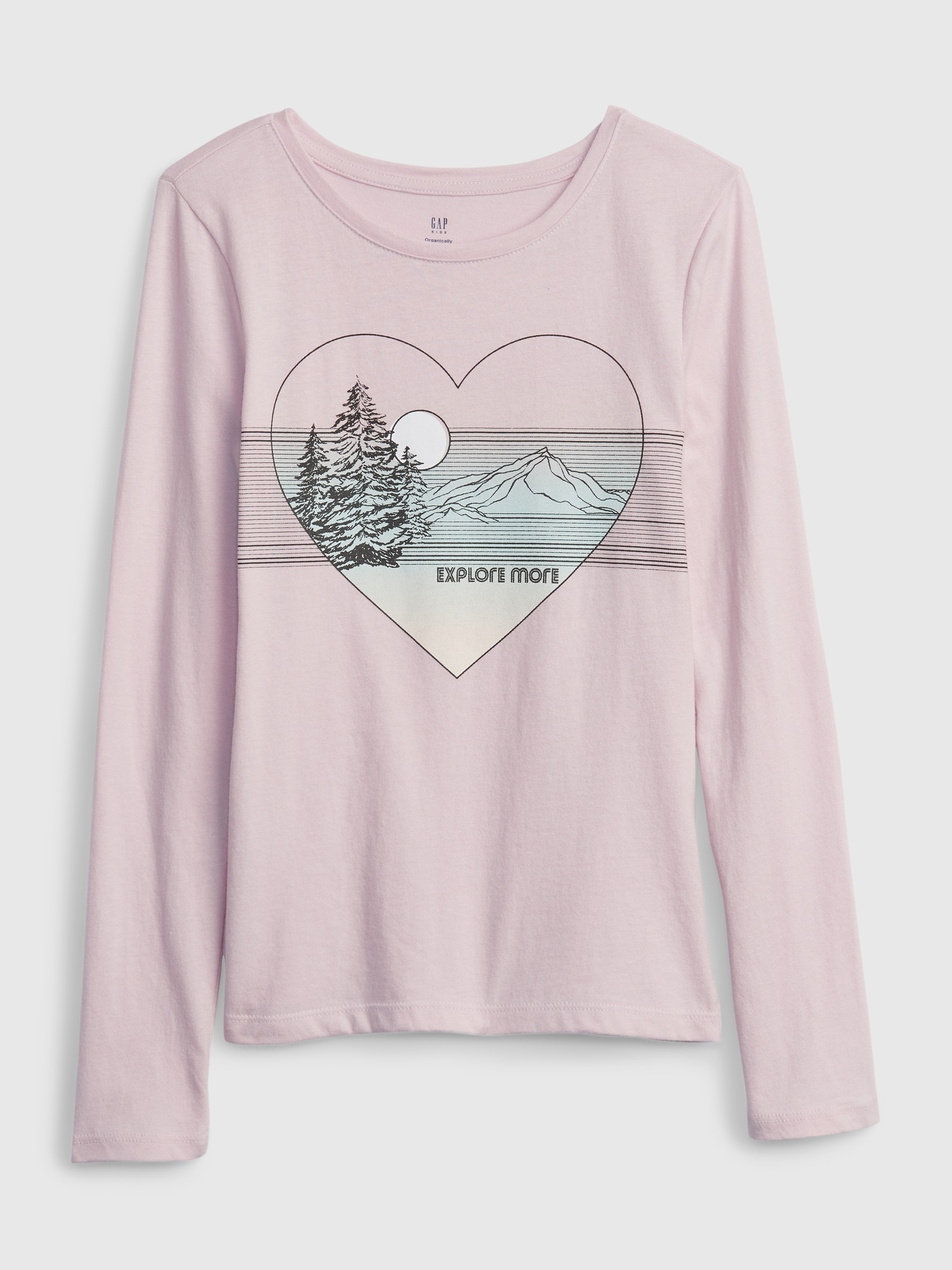 Organic Cotton Long Sleeve Graphic T 