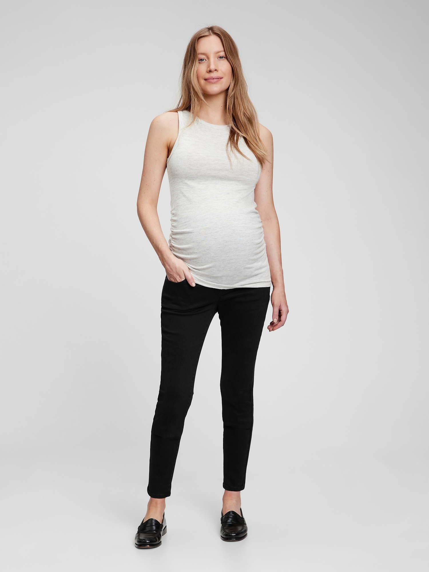 Maternity Full Panel Favorite Jeggings Gap