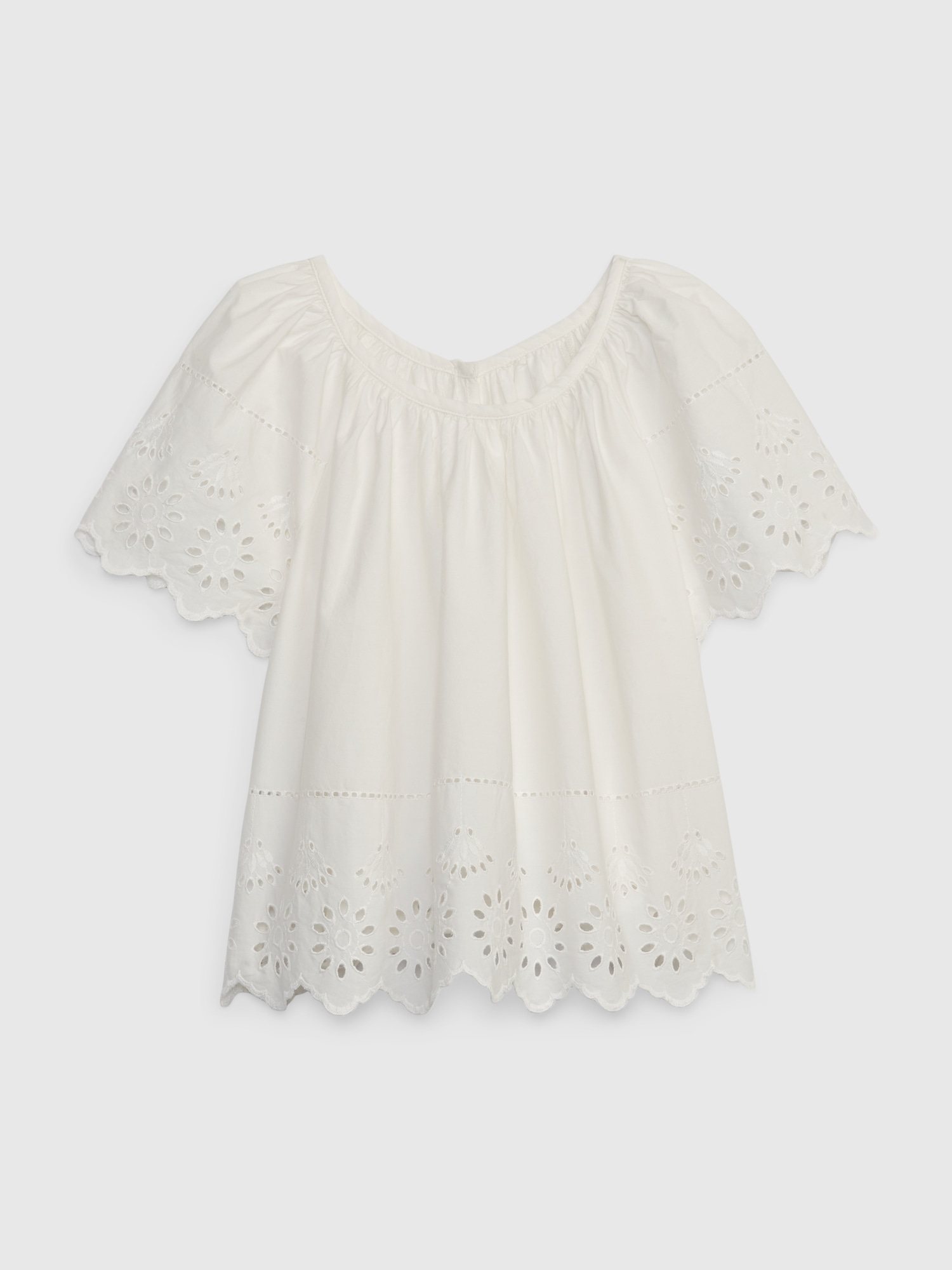 Kids Eyelet Top