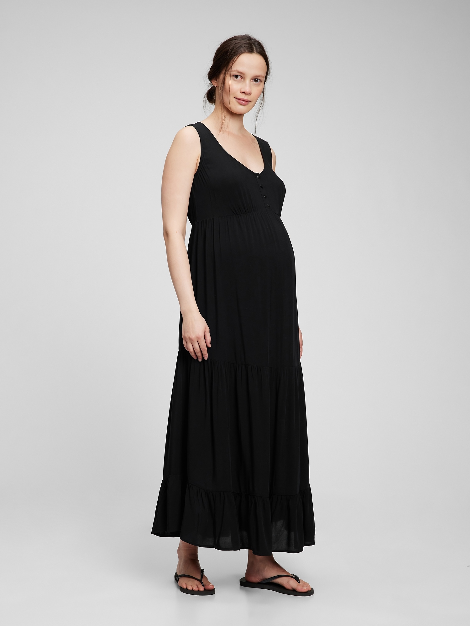 Maternity Maxi Tank Dress Gap
