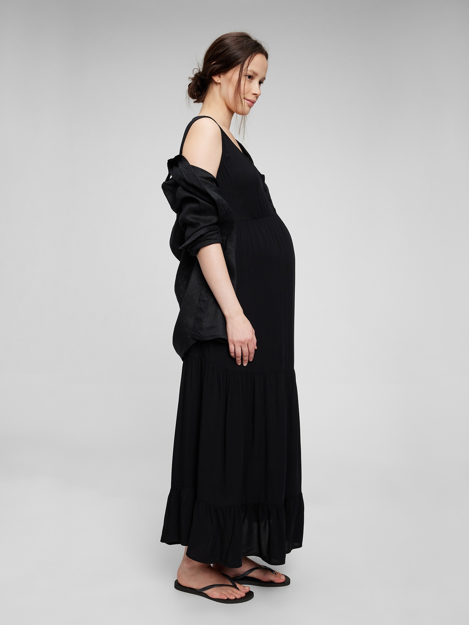 Maternity Maxi Tank Dress Gap
