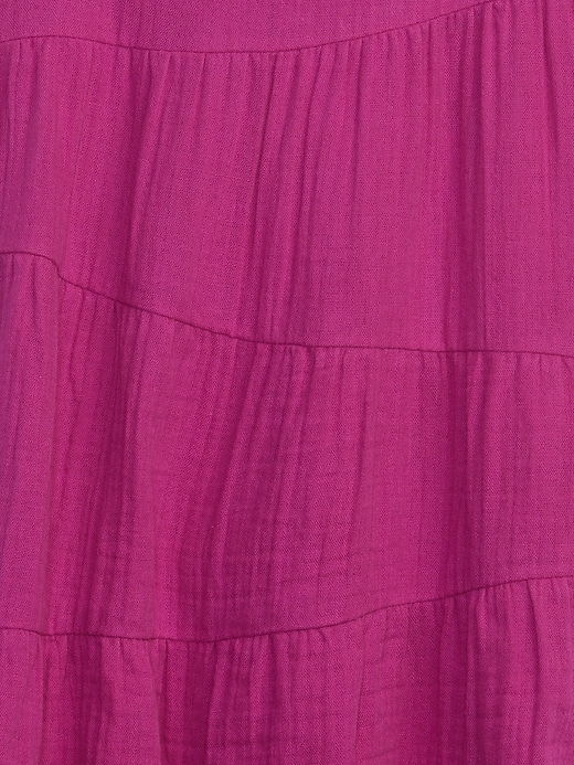 Image number 3 showing, Toddler Asymmetrical Tiered Dress