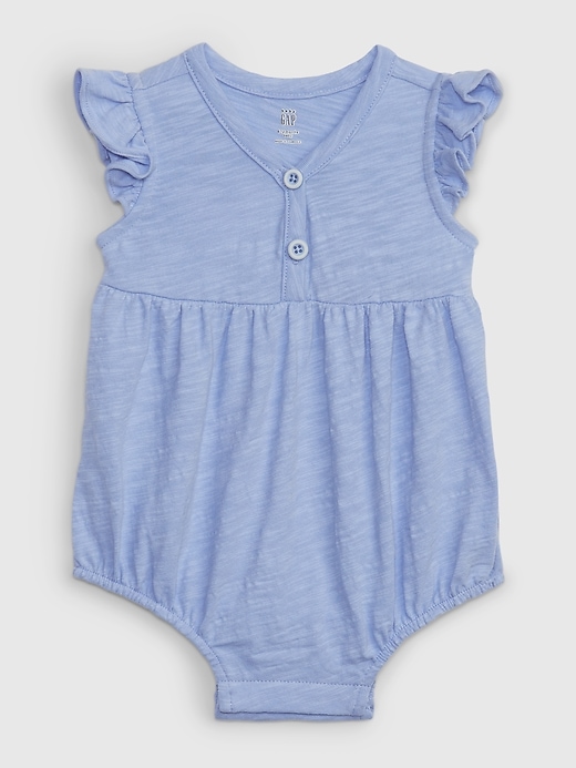 Image number 1 showing, Baby Henley Bubble Shorty