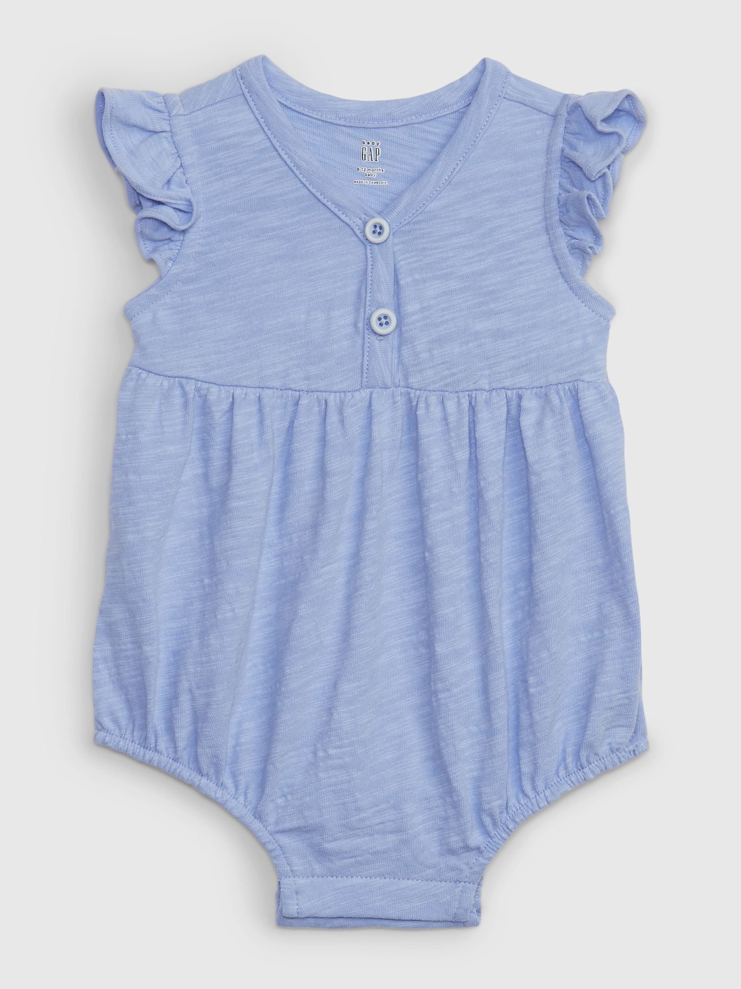 Baby Henley Bubble Shorty