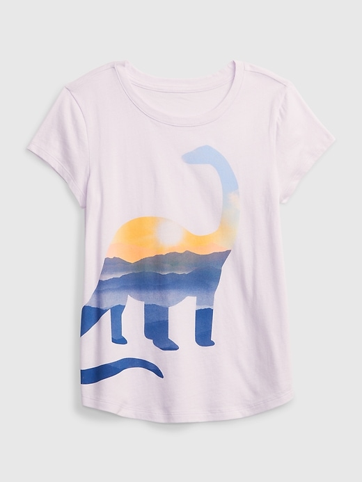 Image number 1 showing, Kids Organic Cotton Graphic T-Shirt