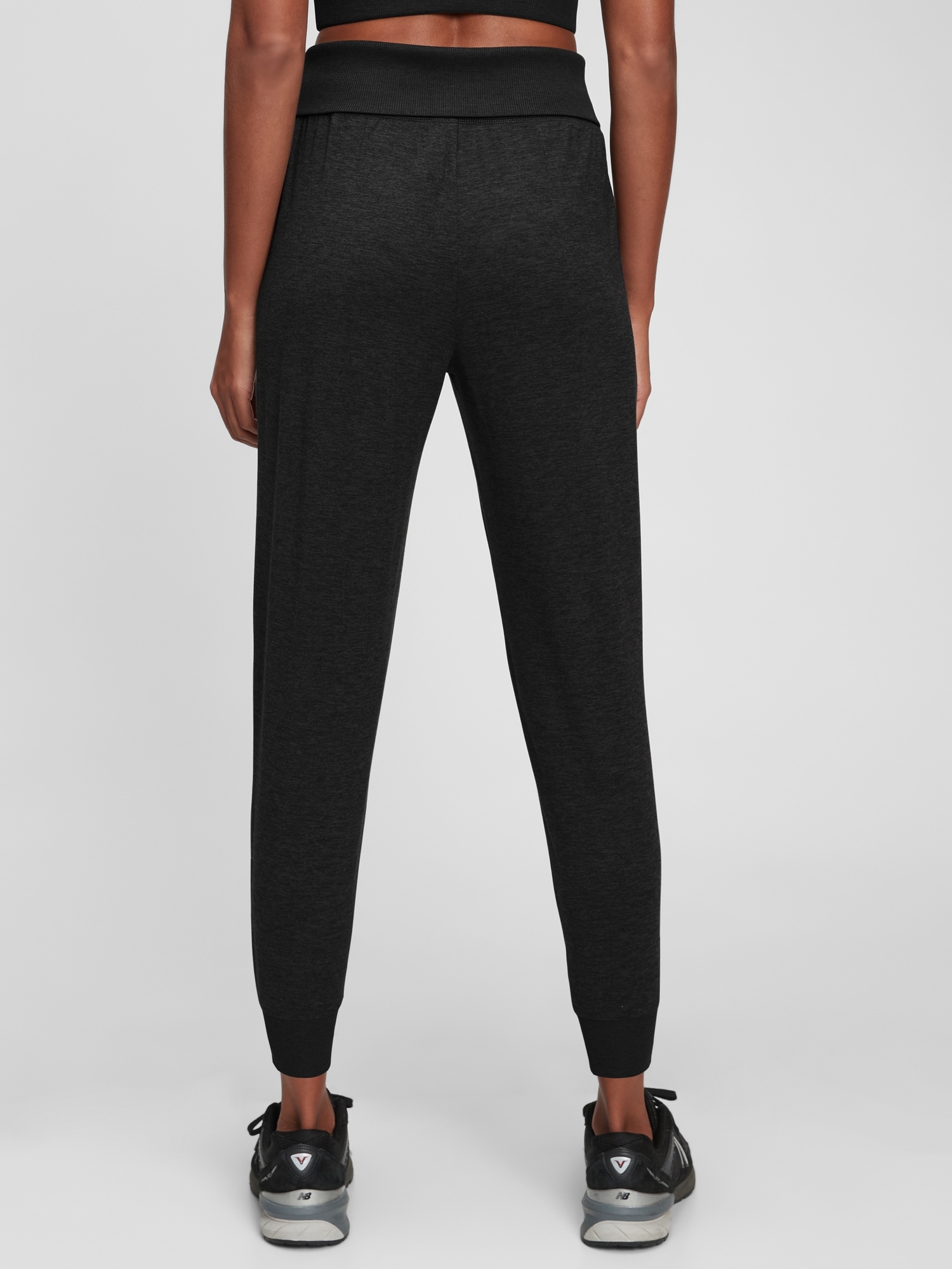 GapFit Brushed Tech Jersey Joggers | Gap