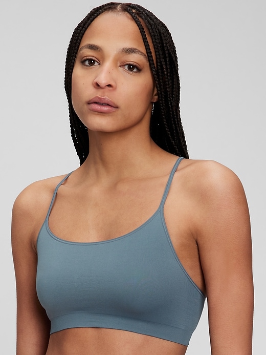 View large product image 1 of 1. Seamless Racerback Bralette