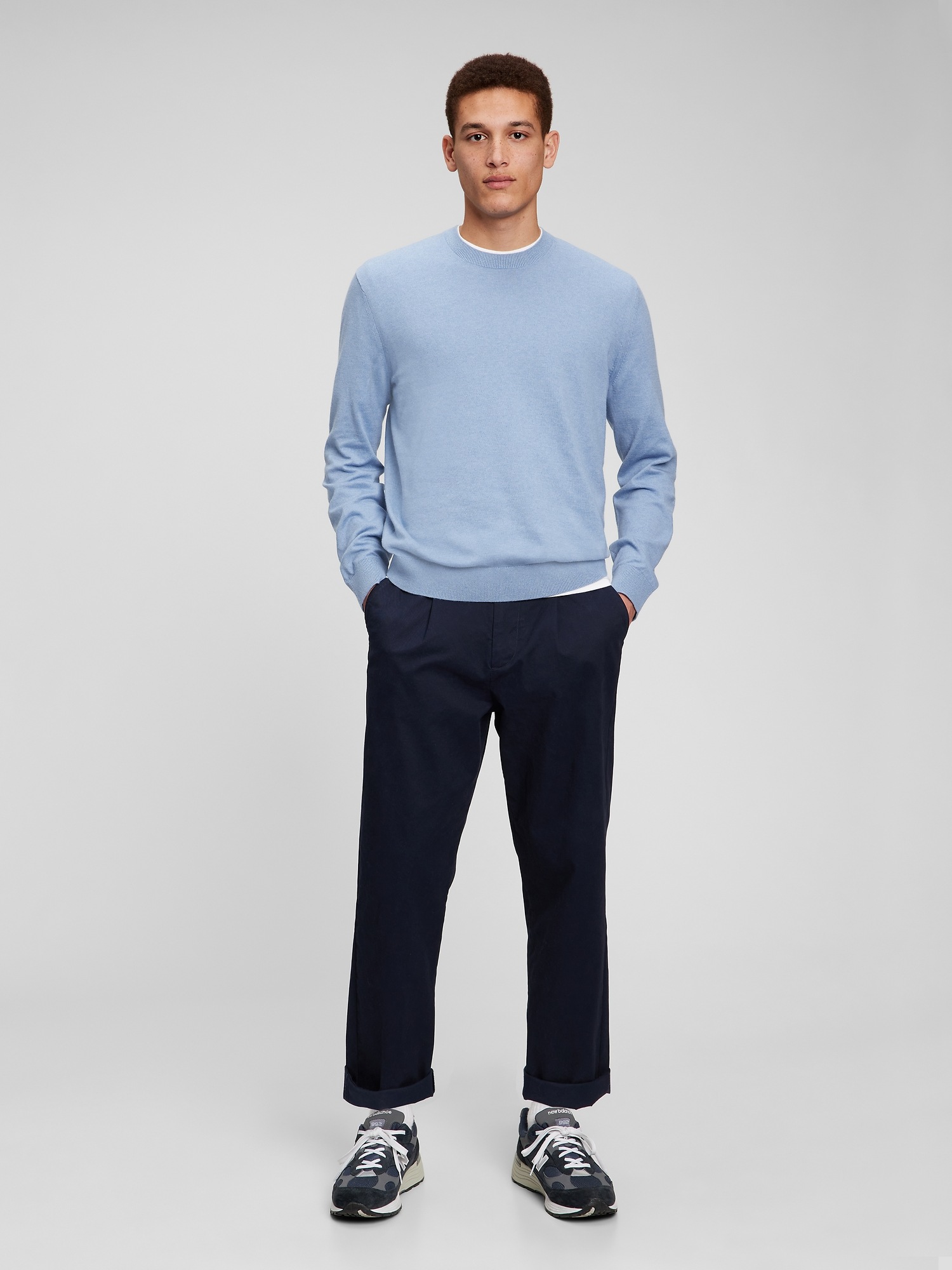 mainstay crewneck sweater gap