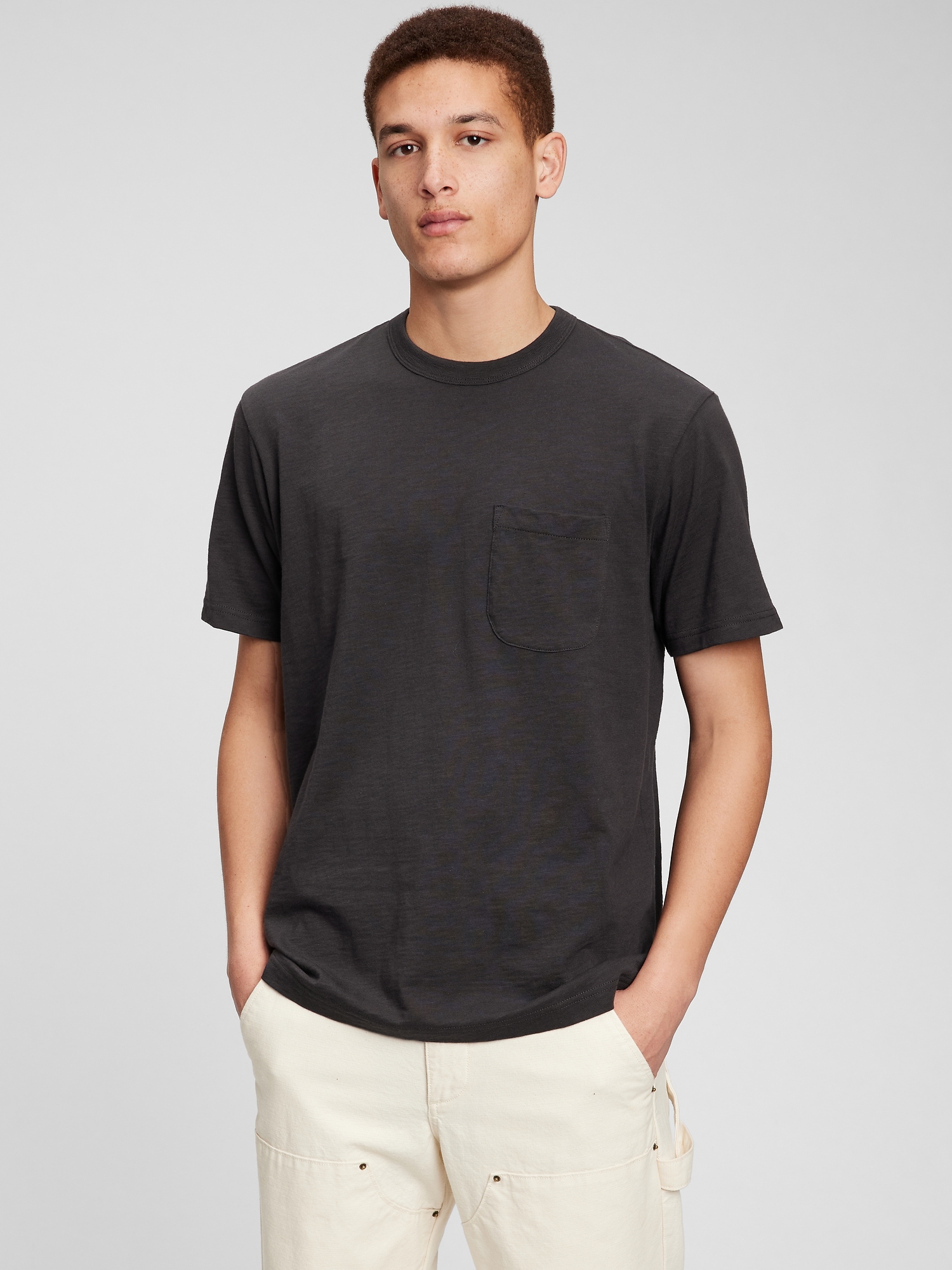 Classic Fit Slub Pocket T-Shirt | Gap