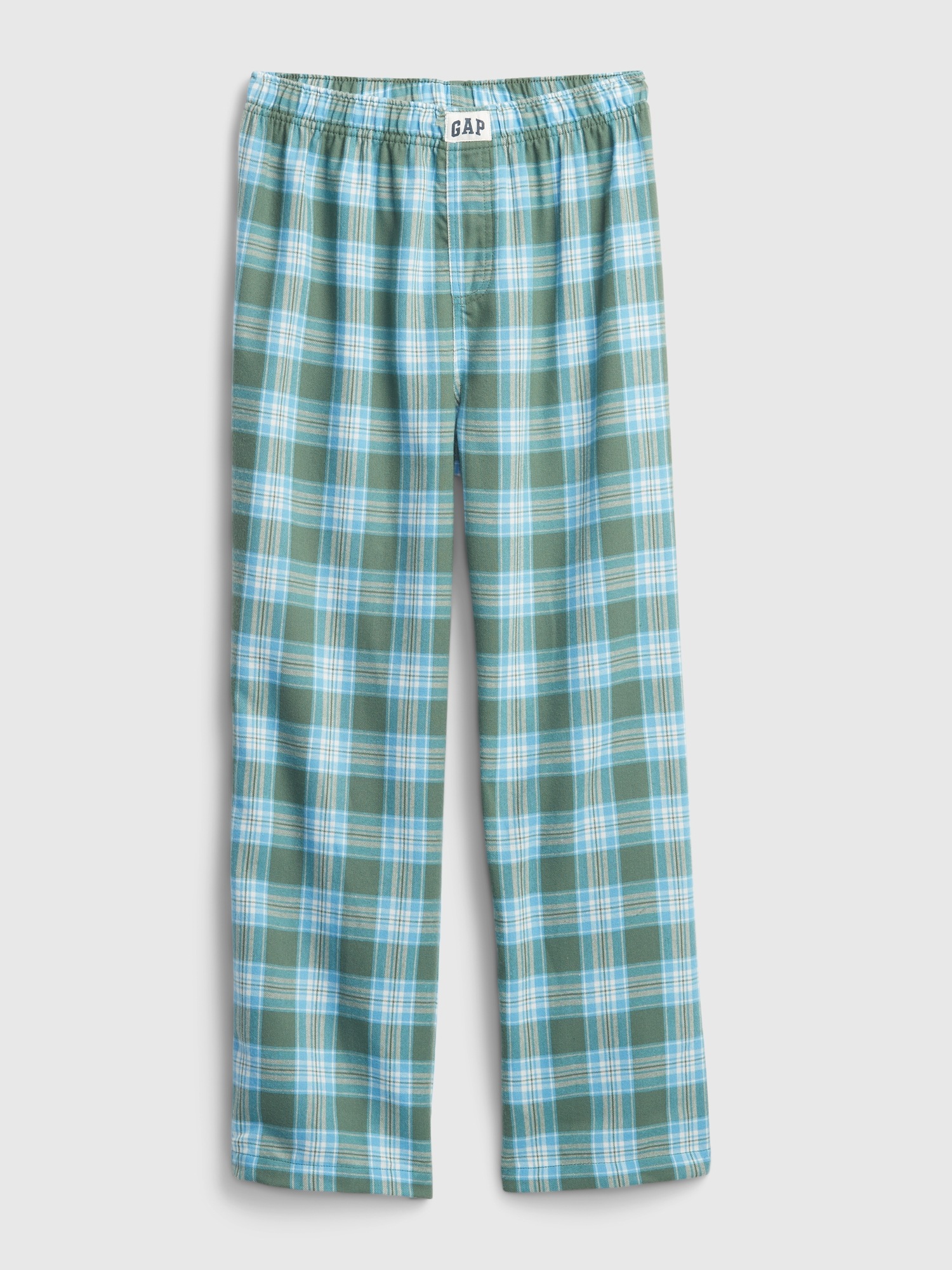 Kids 100% Recycled Plaid PJ Pants | Gap