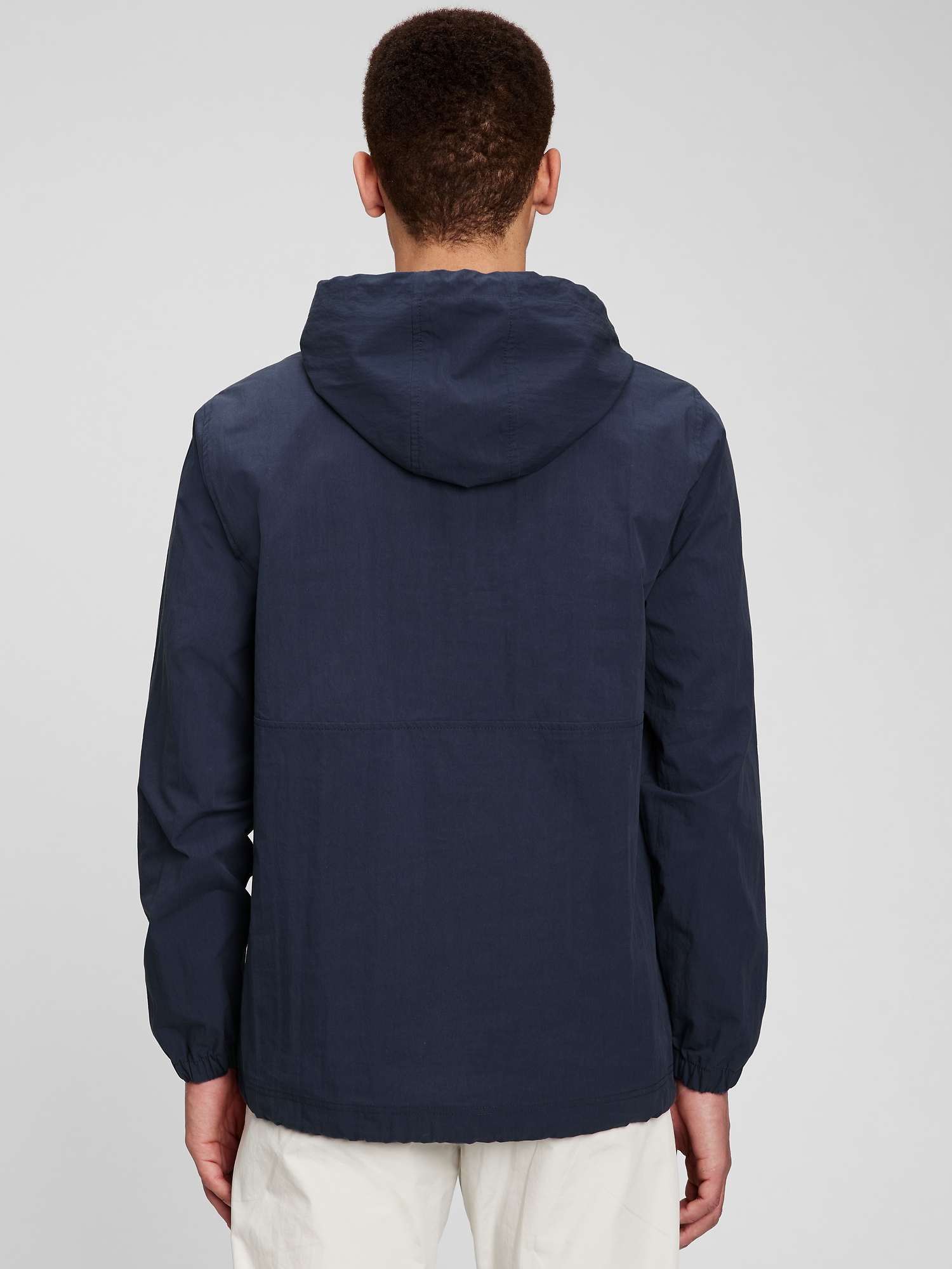 Pullover Hooded Jacket