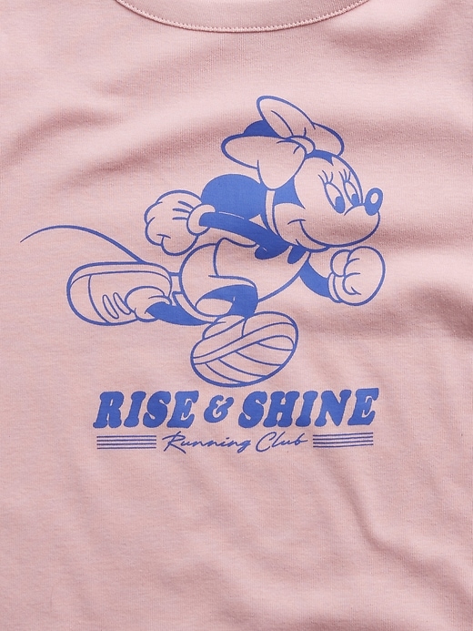 Image number 2 showing, GapKids | Disney 100% Organic Cotton Minnie Mouse PJ Shorts Set