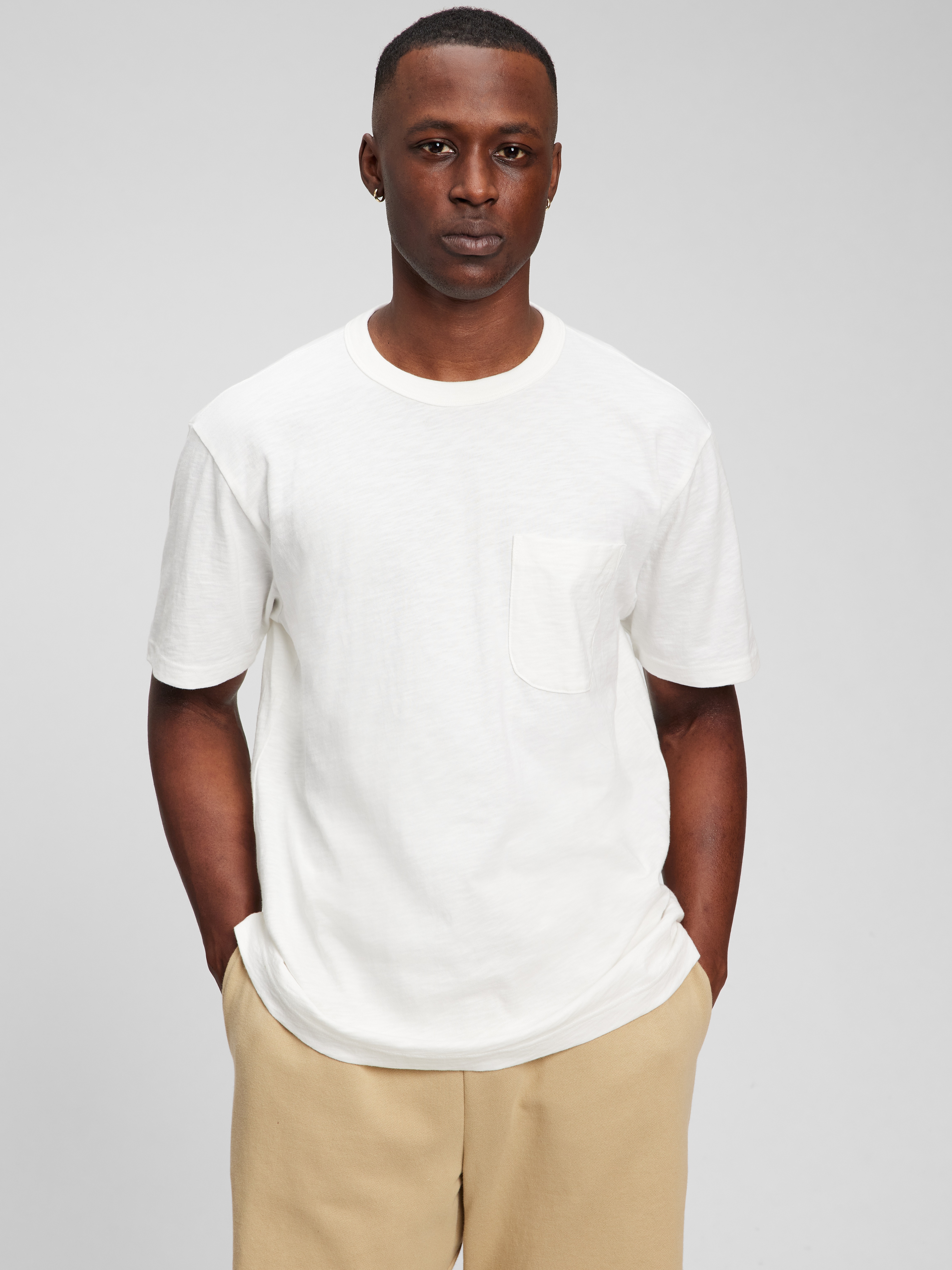 Classic Fit Slub Pocket T-Shirt | Gap