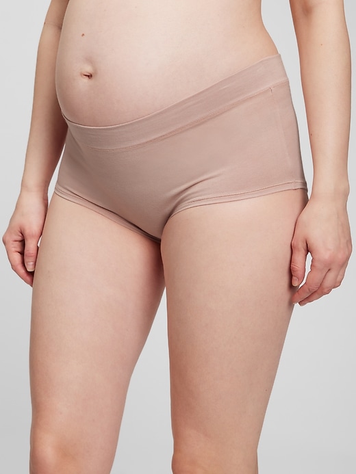Image number 2 showing, Maternity Shorty Briefs