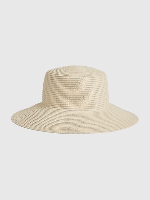 View large product image 1 of 1. Kids Floppy Straw Hat